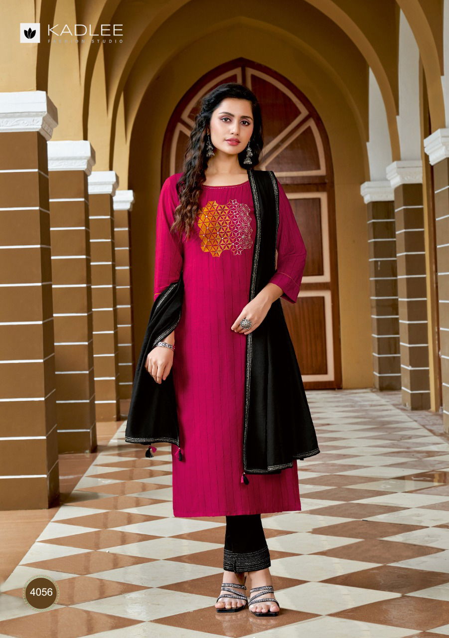Kadlee Parampara Latest Fancy Designer Festive Wear Viscose Ready Made Collection